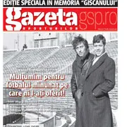 <span style=\"color: red;\">Gazeta Sporturilor a scos astăzi o ediţie specială dedicată memoriei lui Nicolae Dobrin</span>