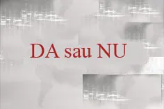 DA sau NU