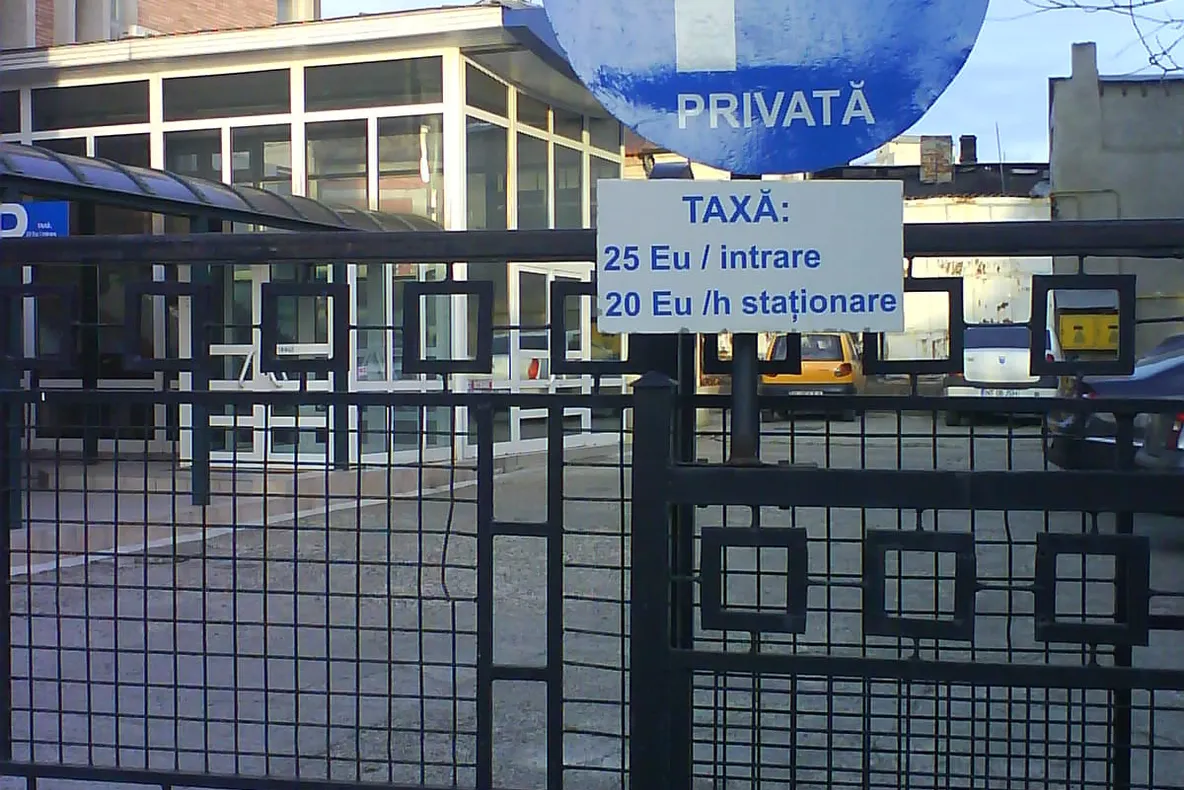 Taxa de parcare exagerată, în Iaşi