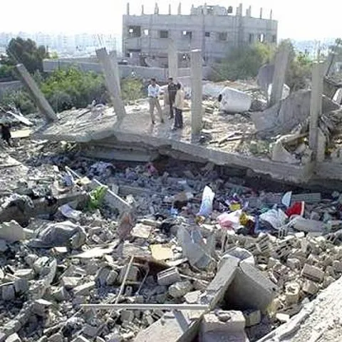 O româncă a fost rănită în timpul bombardamentelor israeliene