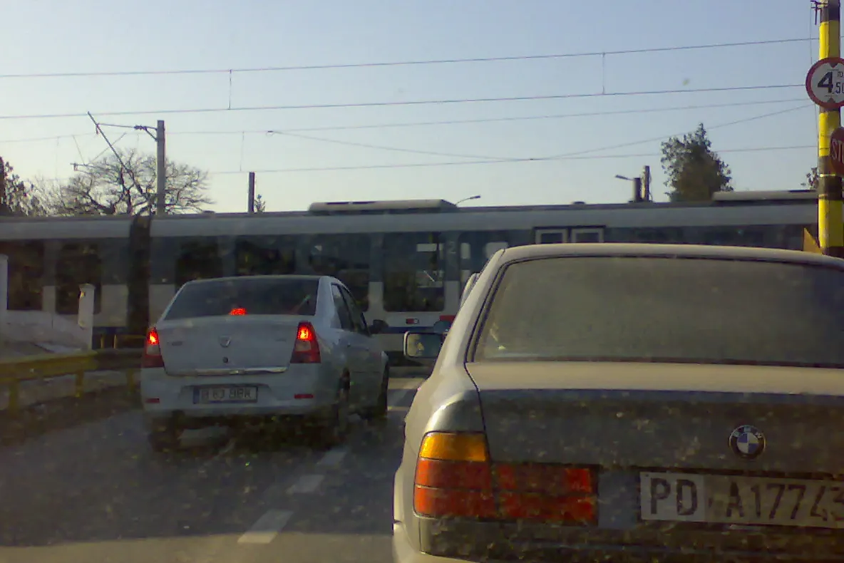 Trecerea la nivel cu calea ferată