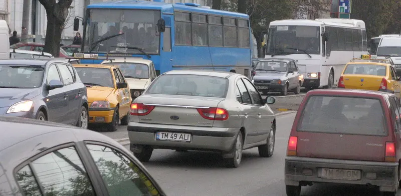 Trafic intens în Capitală 