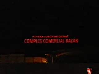 Incendiu la un centru comercial din Suceava