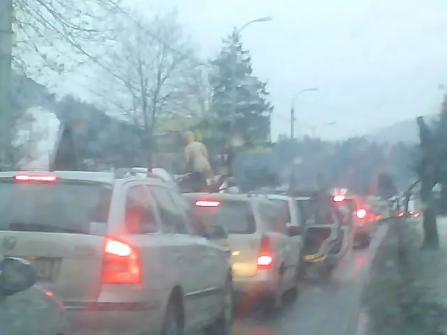 Traficul din Buşteni