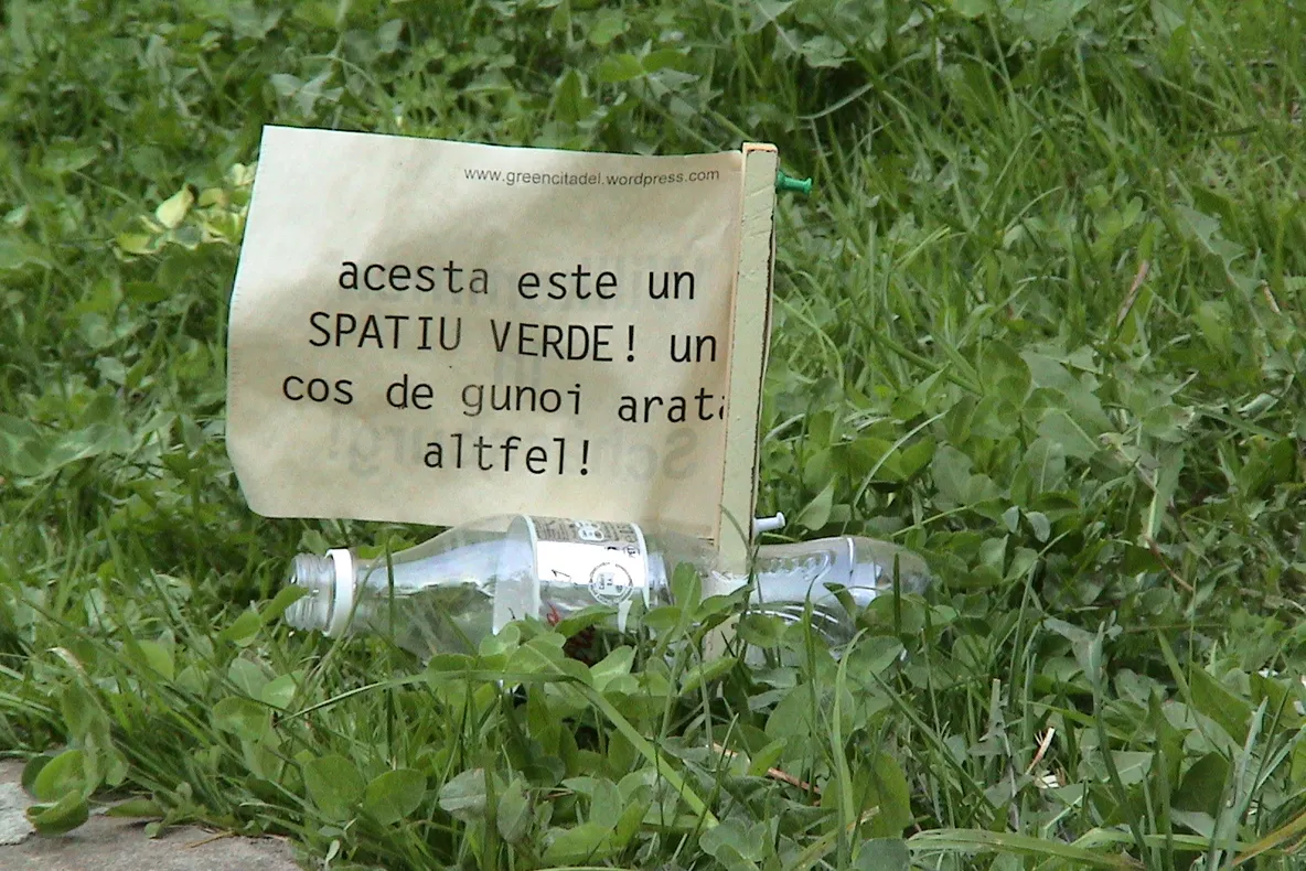 O idee interesantă pentru promovarea curățeniei