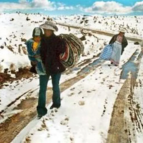 Gheţarul Quilca, aflat la graniţa dintre Peru şi Bolivia, s-a topit