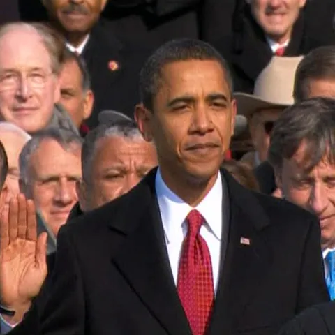 Obama a mai depus o dată jurământul de preşedinte al SUA 