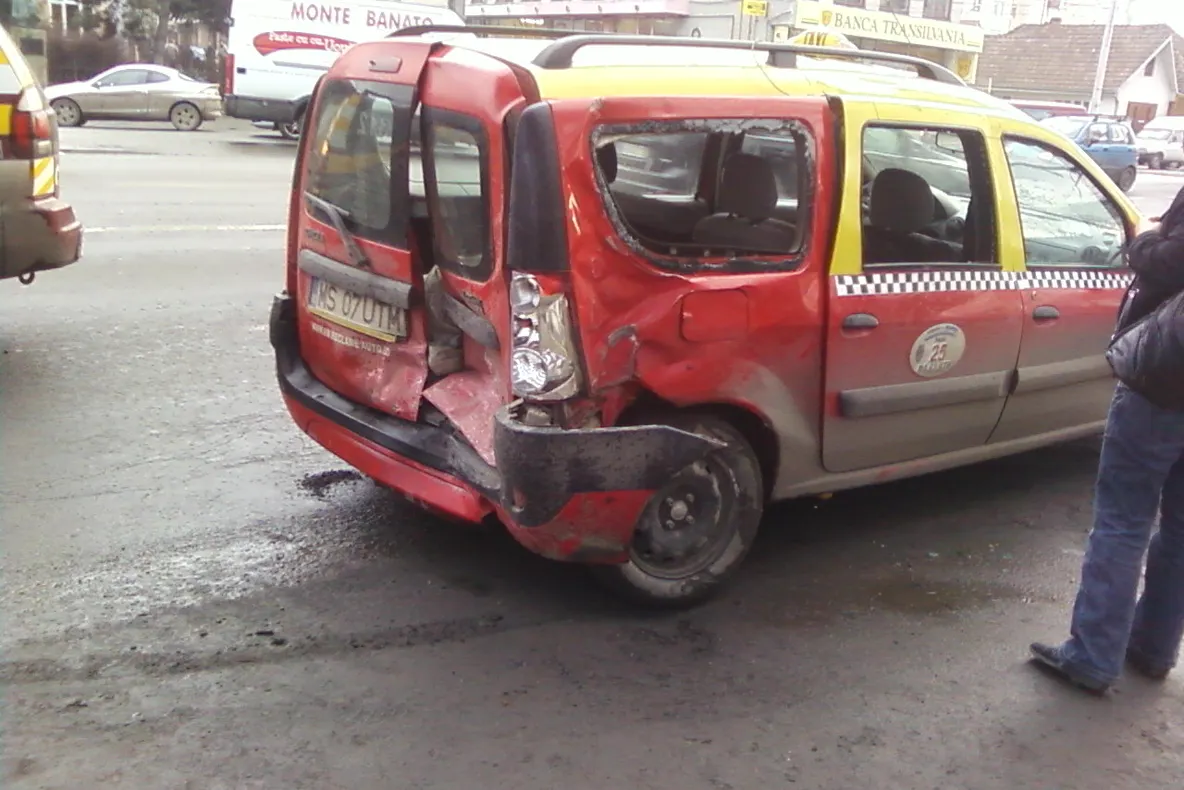 Accident grav pe DN 15