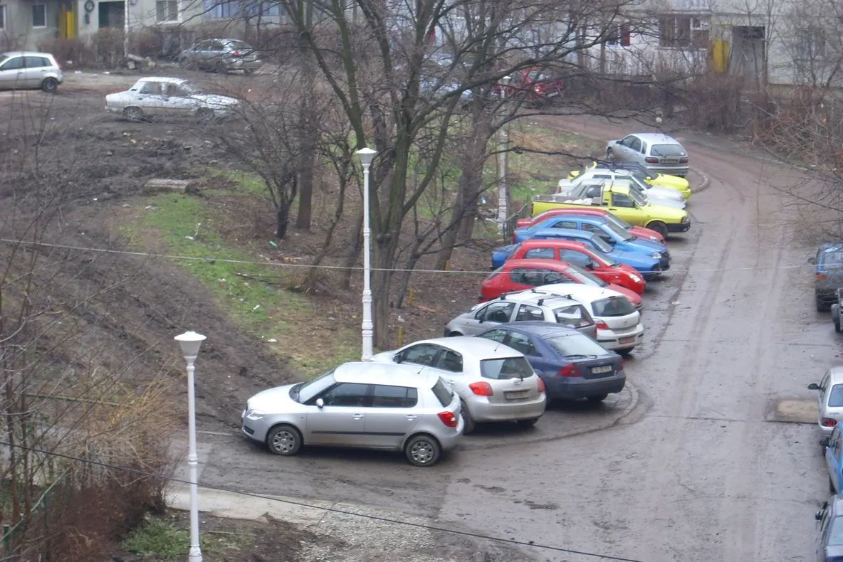 Un cartier din Iaşi - după schimbarea reţelei termice