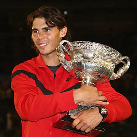 Rafael Nadal a câştigat pentru prima dată Australian Open - GALERIE FOTO