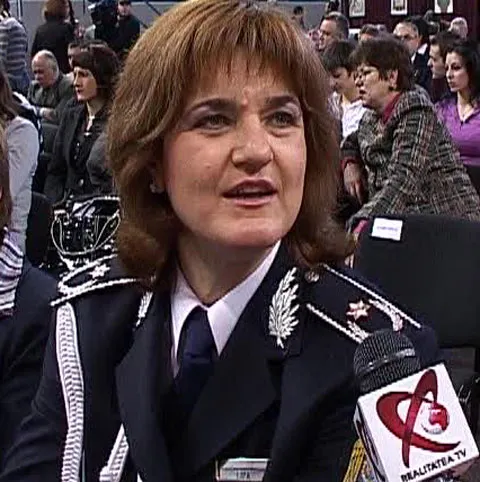 Elisabeta Lipă, singura femeie chestor în activitate! 