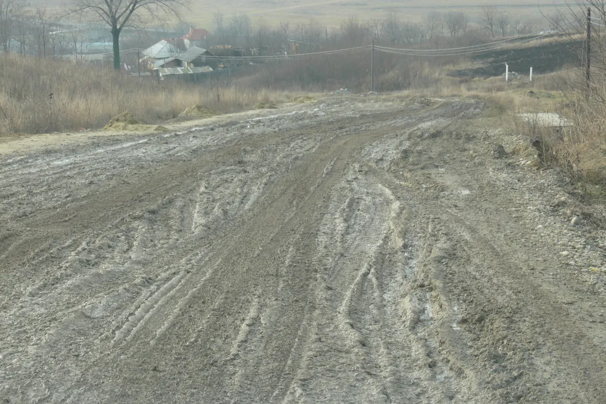 Drum din comuna Albeşti, judeţul Vaslui
