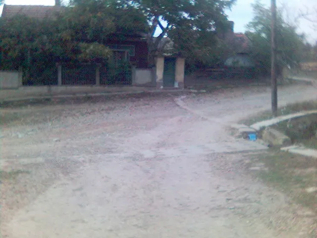 Străzi medievale în satul Vaida, jud. Bihor în anul 2009