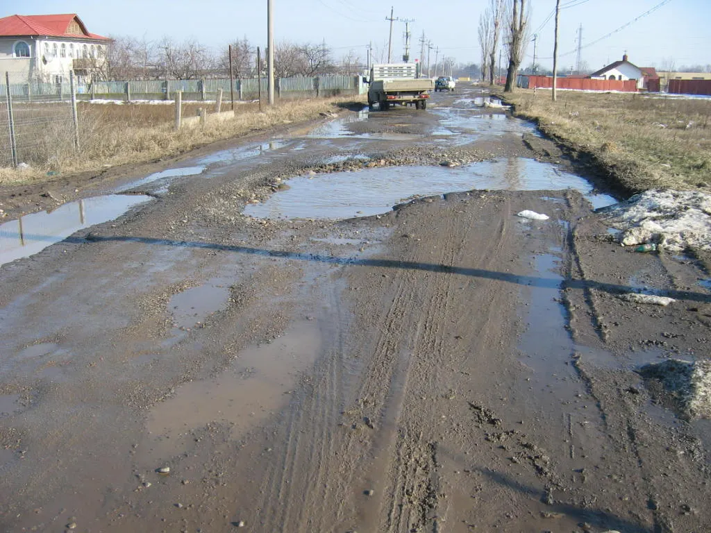Strada Oxigenului din comuna Cernica 