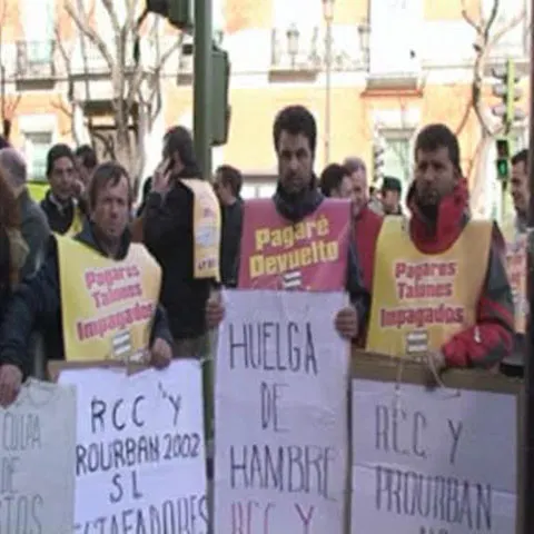 Antreprenorii români în greva foamei li se alătură muncitorilor spanioli 
