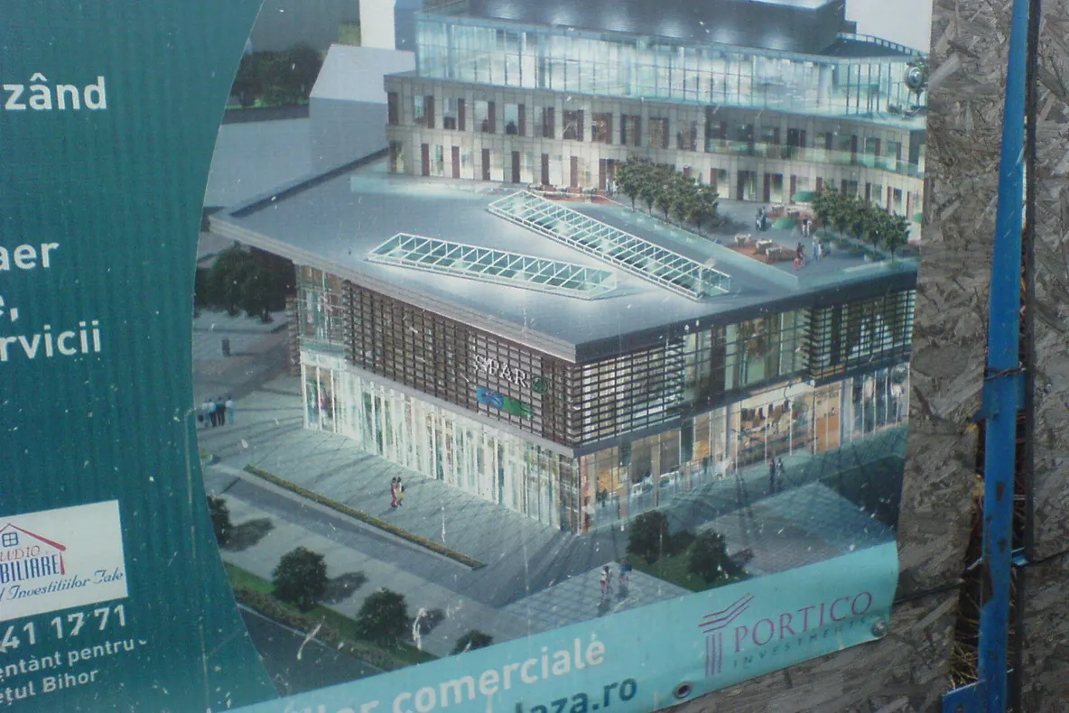 Clădire prăbuşită la Oradea