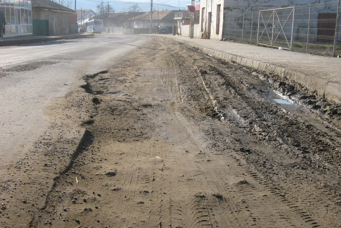 Drumul din Huşi, judeţul Vaslui