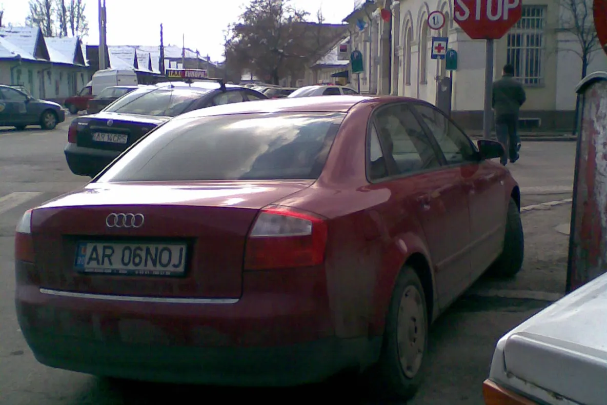 Parcare neregulamentară la Arad