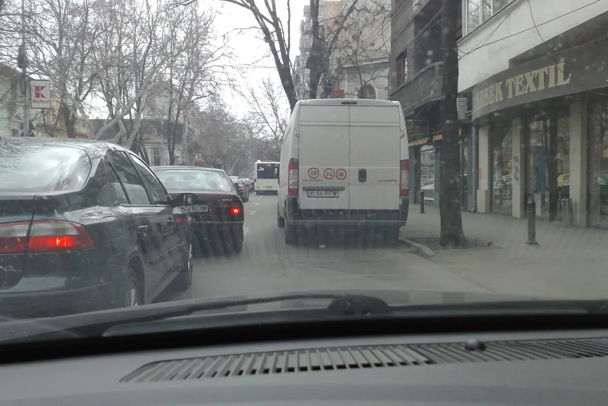 Parcare, zona Dorobanţi din Capitală