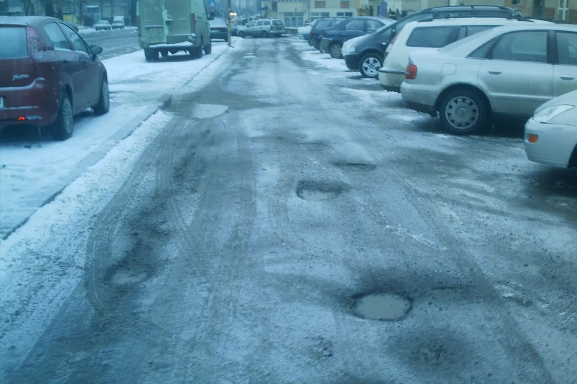 Un bulevard din Dorohoi