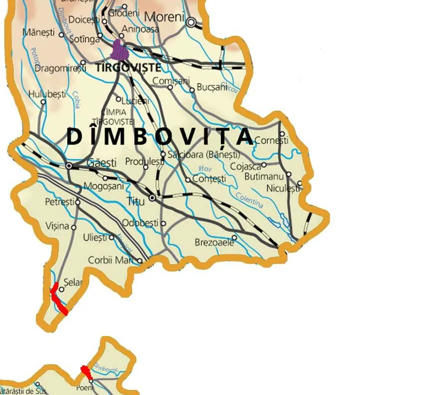 Drumurile din comuna Măldăen, judeţul Teleorman