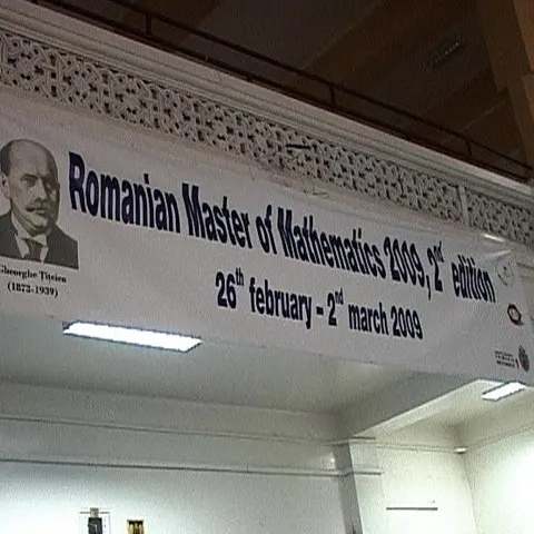 Romanian Master of Mathematics se află la cea de-a doua ediţie