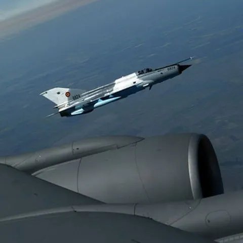 Avioanele MIG-21 Lancer ale României, pilotate pentru prima dată de o femeie - GALERIE FOTO