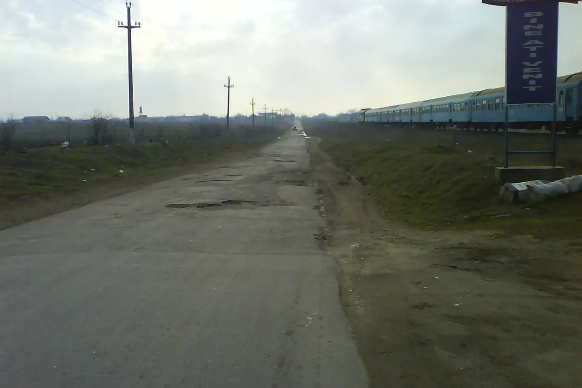 Ruta Fundeni-Gălbinaşi din judeţul Călăraşi