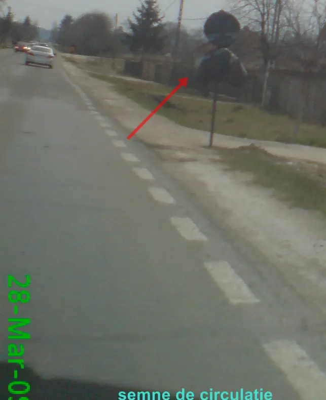 Semne de circulație acoperite