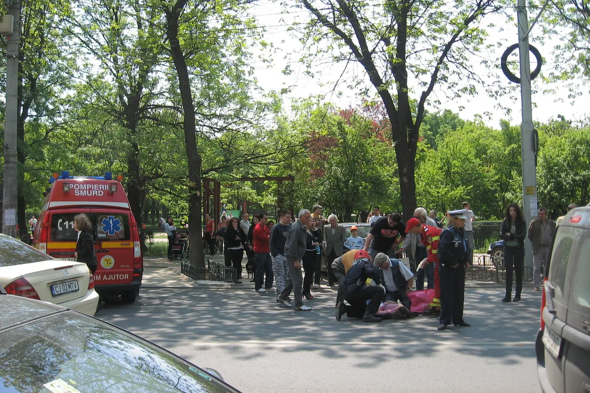 Accident pe bulevardul Tineretului din Capitală