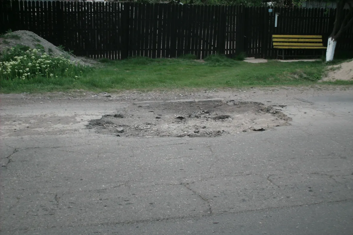 Comuna Gruiu din Snagov - drumul este un calvar