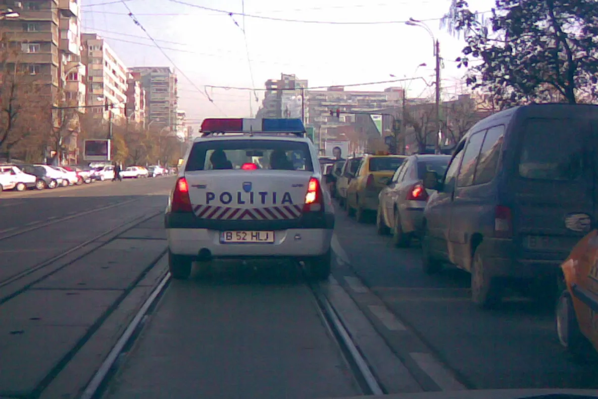 Şi poliţiştii fac greşeli în trafic