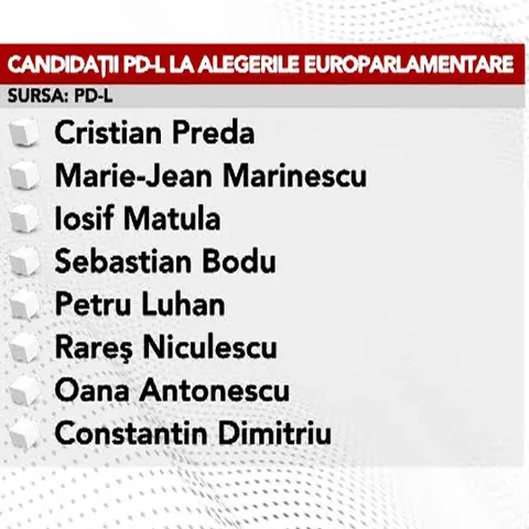 Democrat-liberalii şi-au lansat sâmbătă, oficial, candidaţii la alegerile europarlamentare