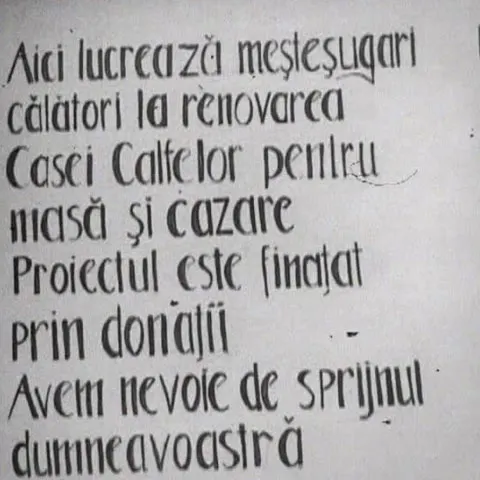 Tradiţia calfelor călătoare se mai păstrează doar în câteva ţări din Europa