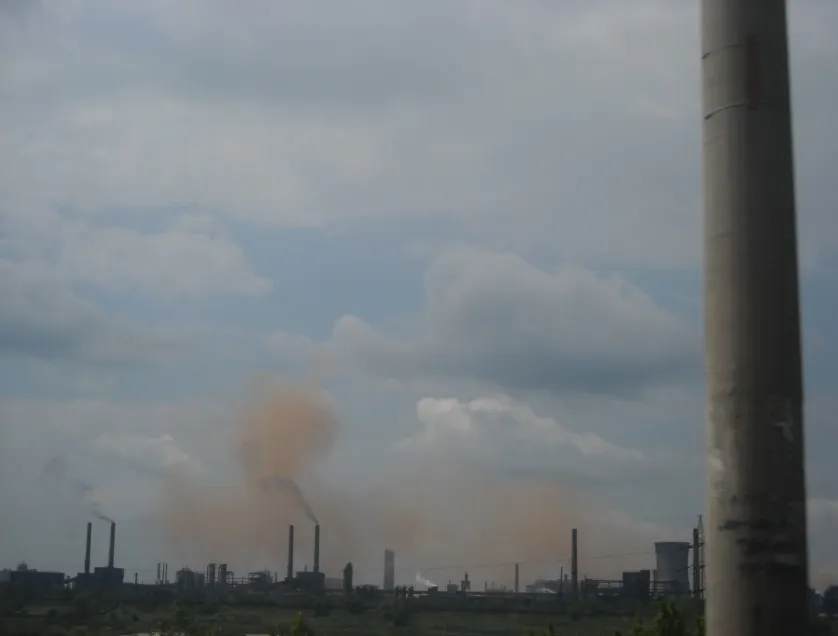 Poluare la Galaţi