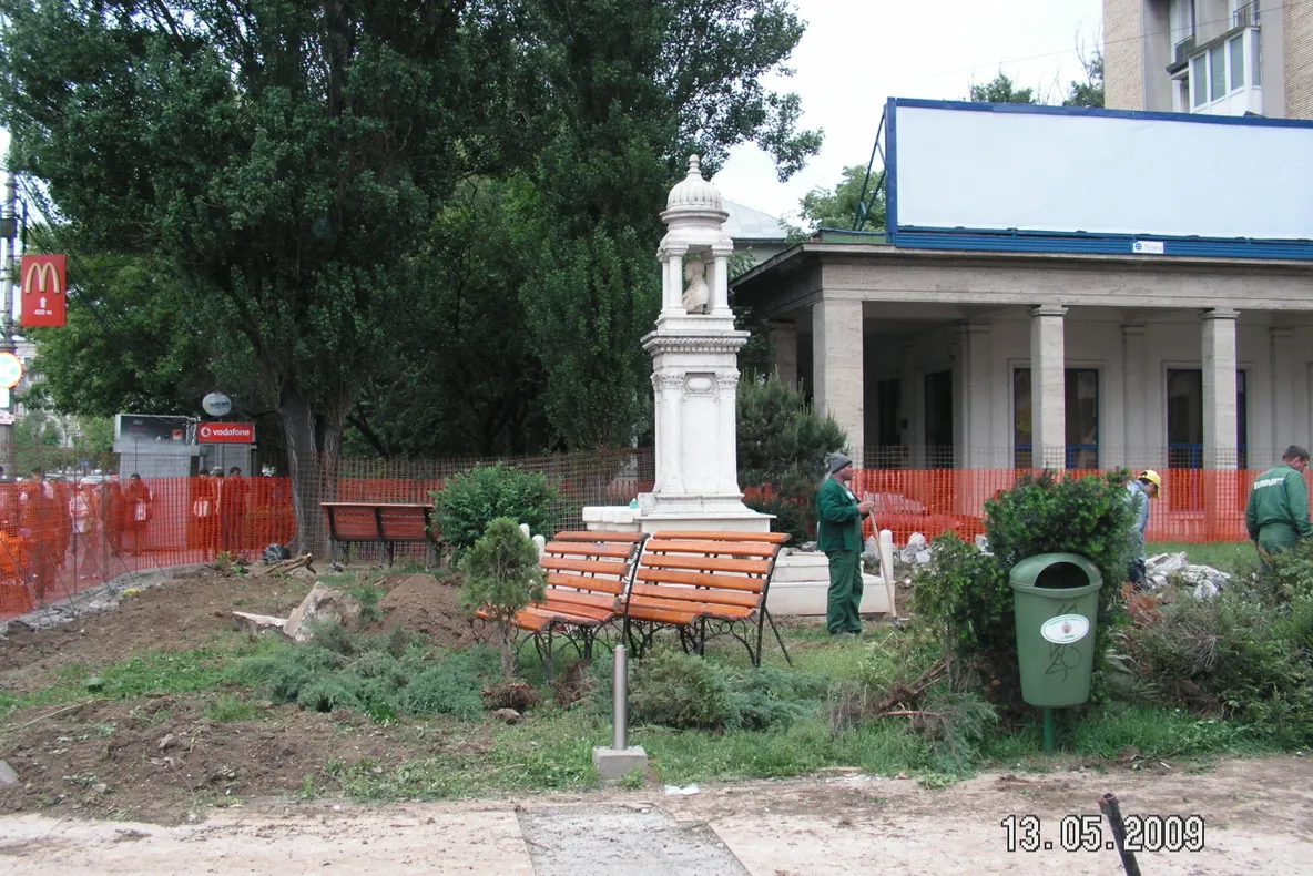 Piaţa Naţiunile Unite, reorganizarea parcului