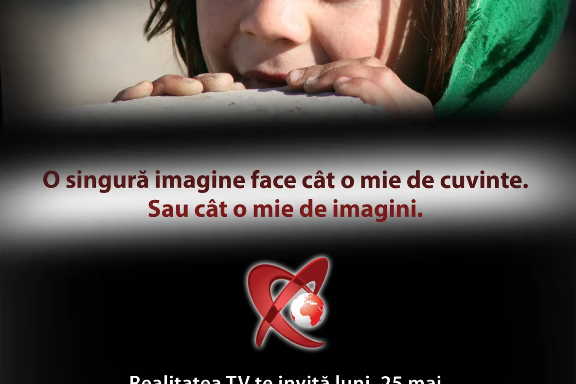 "Expus la Realitate. Viaţa unui trimis special", expoziţie de fotografie marca Realitatea TV