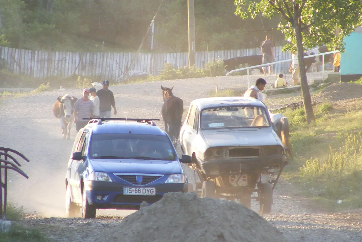 Dacii vechi, trase de cai