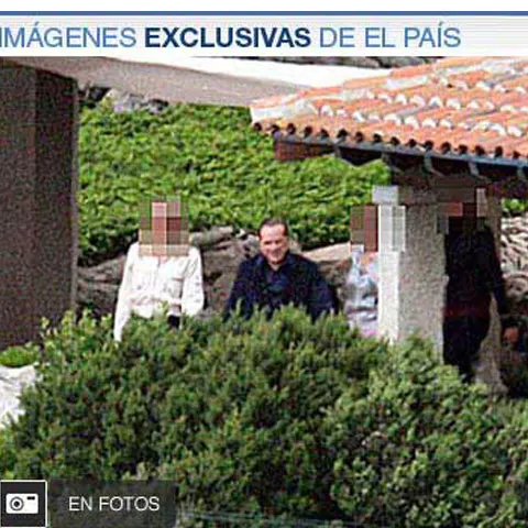 El Pais a publicat fotografii de la petrecerile lui Berlusconi la vila sa - FOTO