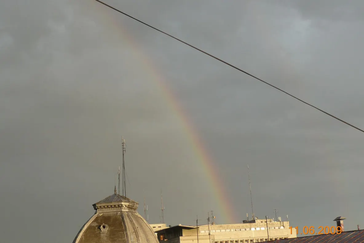 Gara de Nord sub curcubeu