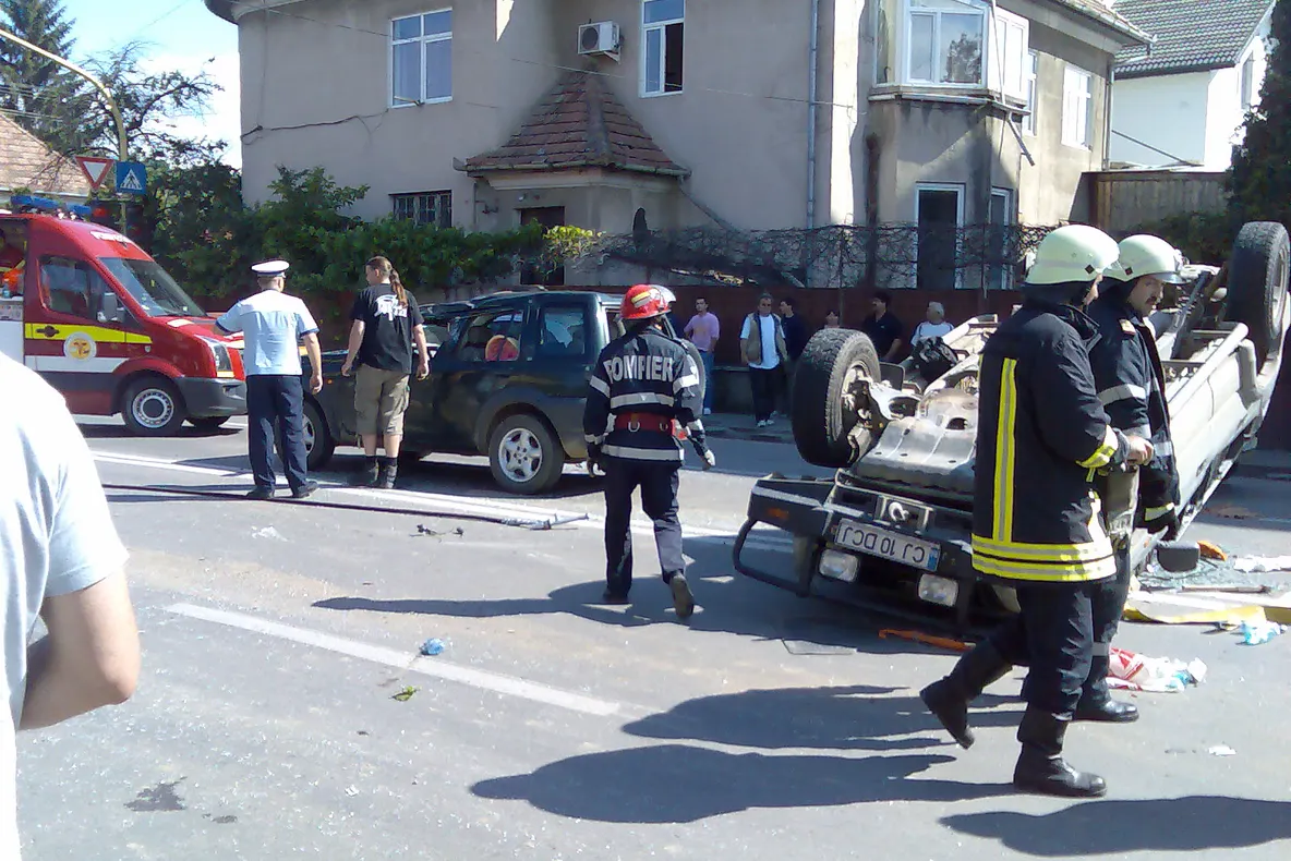 Accident la Cluj Napoca