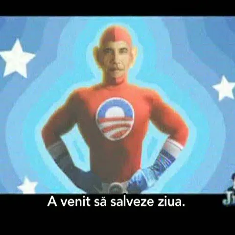 Clipul Zilei: Barack Obama e Superman!