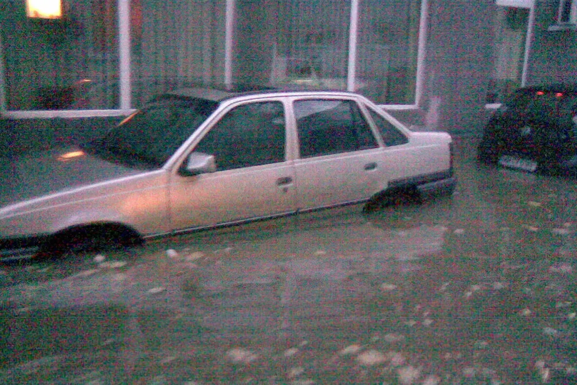 Inundaţii la Baia Mare