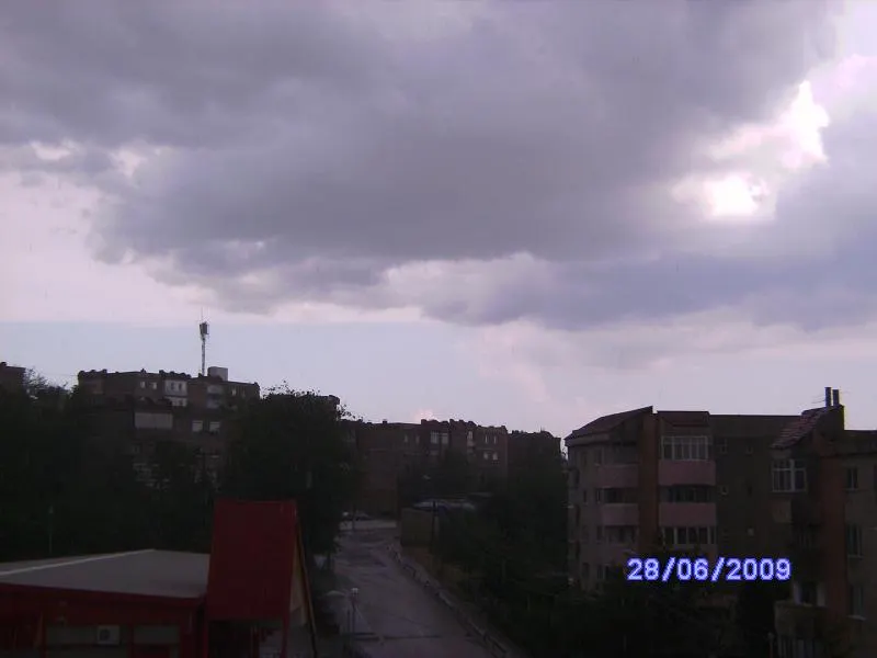 Ploaie torenţială la Cernavodă