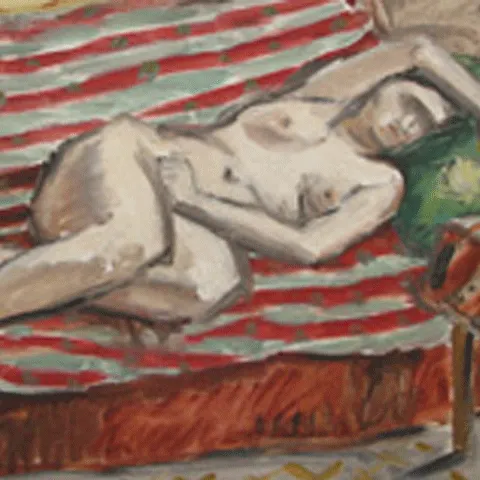 Tabloul "Nud pe canapea" de Theodor Pallady s-a vândut, duminică, pentru 145.000 de lei
