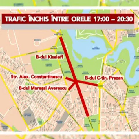Circulaţia a fost restricţionată, miercuri, în zona Arcului de Triumf