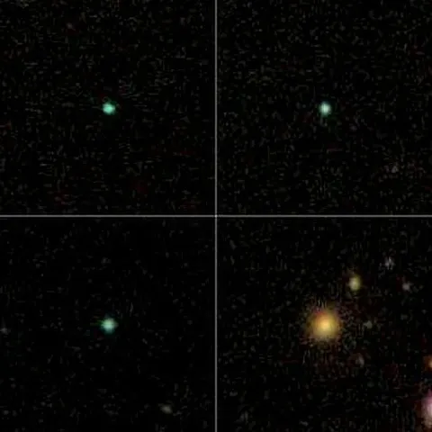 Mazăre Verde, o nouă clasă de galaxii