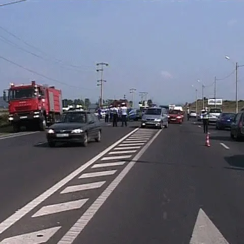 Circulaţia a fost blocată pe DN1, în judeţul Alba 