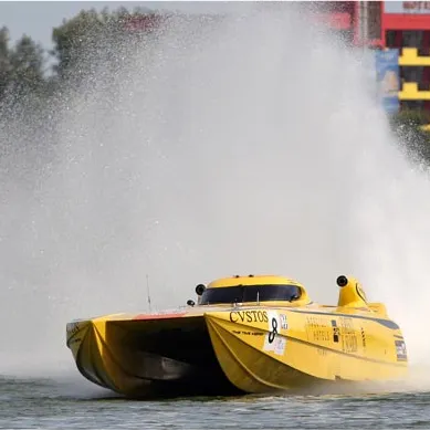 Echipele din Class 1, echivalentul pe apă al Formulei 1, au făcut primul antrenament la Mamaia