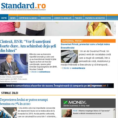 Business Standard are un alt format începând de luni